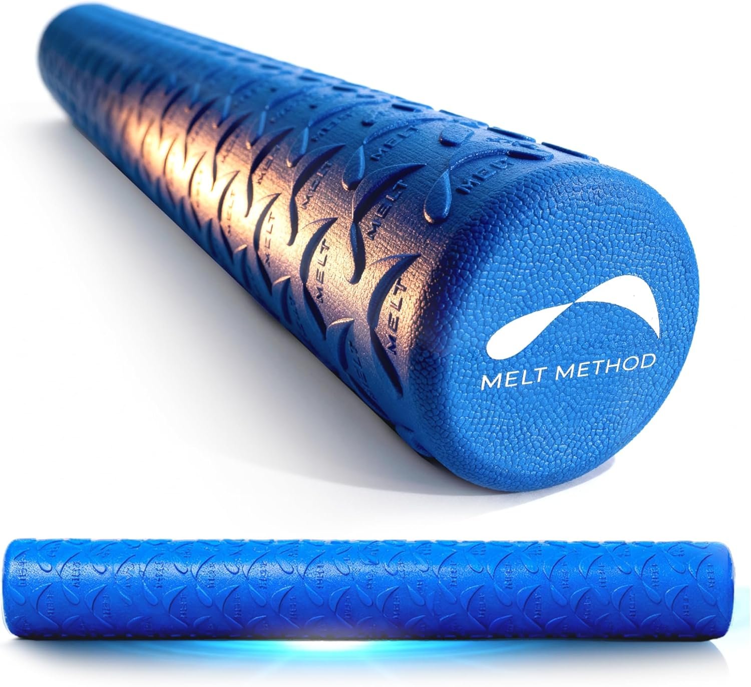 MELT Method 36 Inch Soft Foam Roller for Physical Therapy and Exercise Recovery – FasciaTherapy Technology – Low Density Exercise Foam Roller for Full Body Gentle Compression – Blue