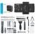 Creality 3D Printer Tool Kit, 74 Pcs in 1 3D Printing Tool Kit Includes Deburring Tool, Nozzle Cleaning Kit, Screwdriver Kit, Removal/Assembly Tools, 3D Printer Tool Wrap Kit Pro for All Printers