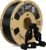 OVERTURE PETG 3D Printer Filament 1.75mm, Neatly Wound Durable PETG 1kg Spool (2.2lbs), Strong Toughness Filament, Dimensional Accuracy +/- 0.02mm, Fit Most FDM Printers (Black (1-Pack))