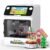 SainSmart PrintyGo Mini 3D Printer for Kids, 600mm/s Auto Leveling Printer for Beginners with 5″ Touch Screen, 1500+ Models, Child-Safe Design, Wi-Fi/App Control, Pre-Assembled for STEM Learning Gift