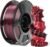 FLASHFORGE Silk Bi-Color PLA Filament 1.75mm, Coextrusion Black Red Dual Color Multicolor 3D Printer Filament, Enchanting Silk Finish with 360° Multicolor Shifting Color Effect