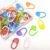 60Pcs Colorful Knitting Markers Crochet Clips Crochet Pins Bulk Stitch Markers Locking Stitch Knitting Place Markers DIY Craft Plastic Safety Pins Weave Stitch Needle Clip Counter（7 Colors (60 Pcs)