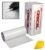 ORACAL Transparent Transfer Paper Tape Roll W/ Hard Yellow Detailer Squeegee (3 Feet x 12 Inches)