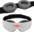 Manta Sleep Mask – 100% Light Blocking, Adjustable Sleeping Mask with Detachable Eye Cups, Ultra Comfortable for Women & Men, Zero Pressure on Lashes, Perfect for Travel/Shift Work